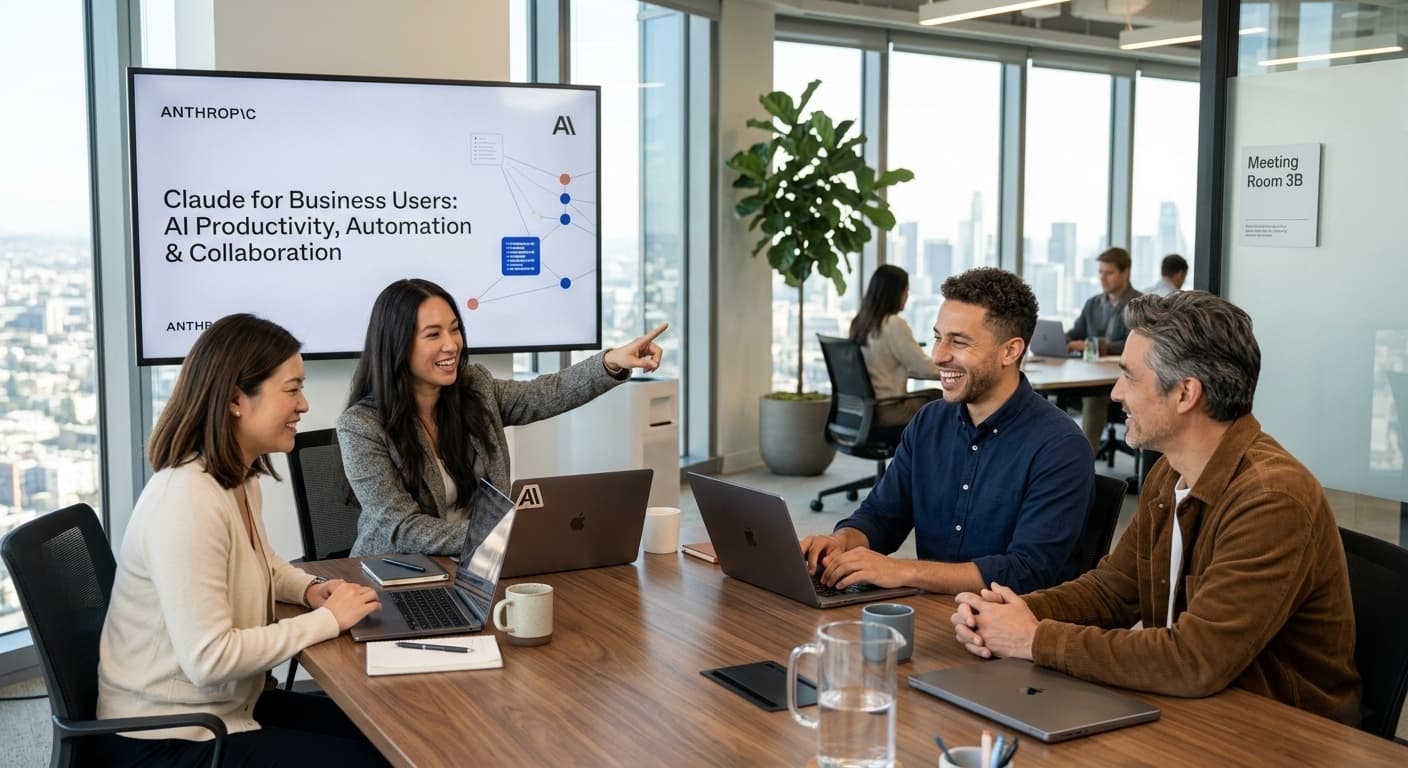 Claude for Business Users: AI Productivity, Automation & Collaboration
