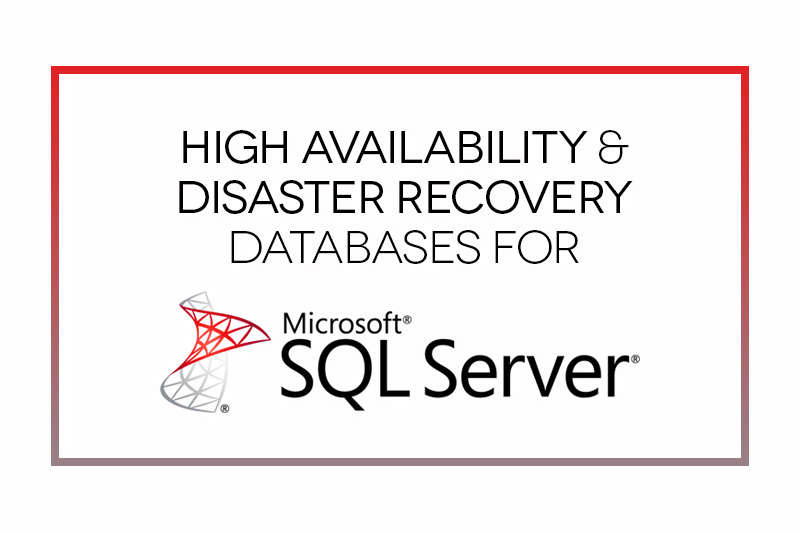 حلول التوفر العالي والتعافي من الكوارث في SQL Server